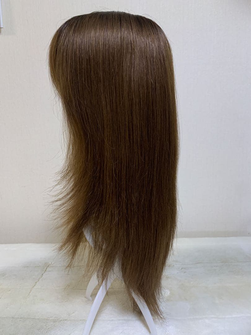 【美品】REMY人毛100% フルウィッグ　リネアストリア　天使の風渡るレース