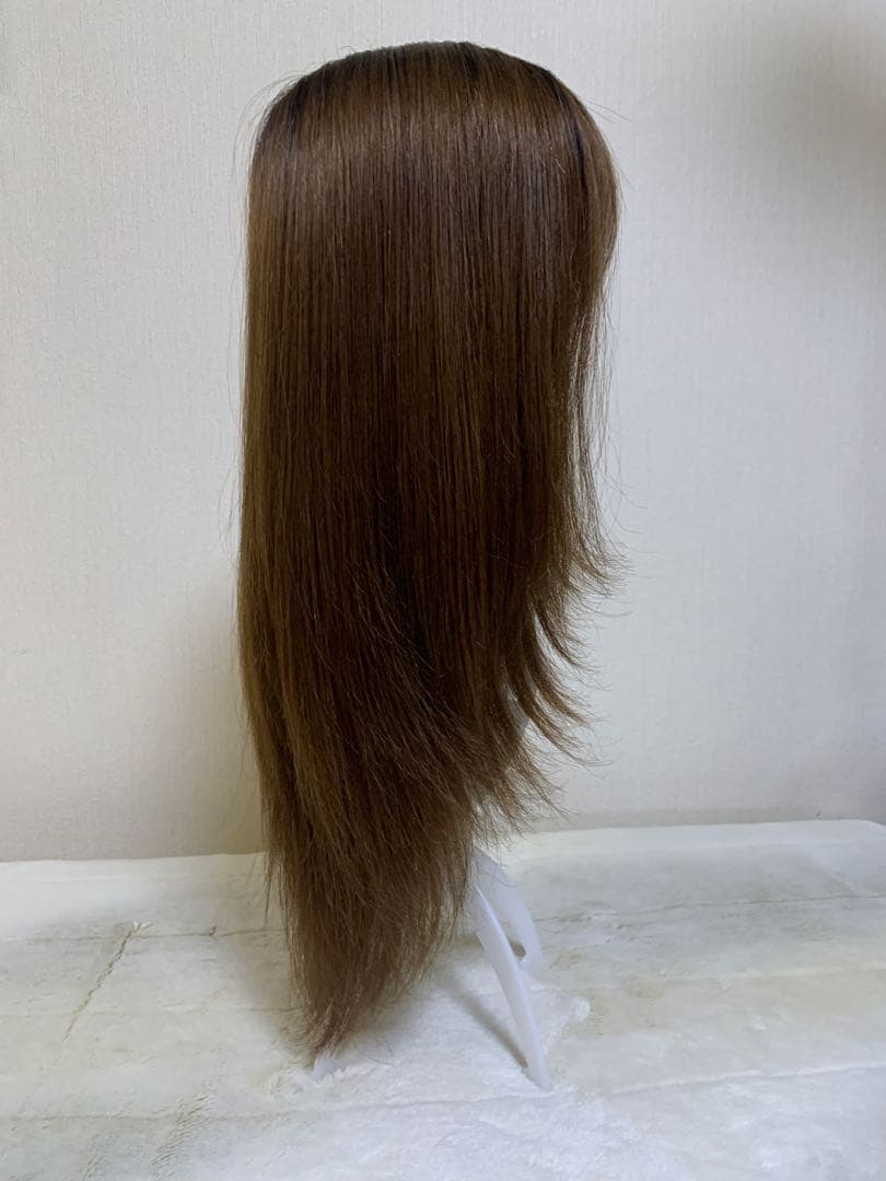 【美品】REMY人毛100% フルウィッグ　リネアストリア　天使の風渡るレース