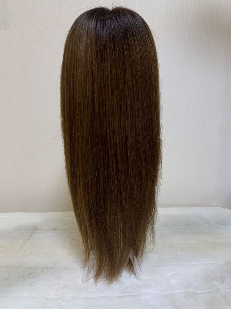 【美品】REMY人毛100% フルウィッグ　リネアストリア　天使の風渡るレース