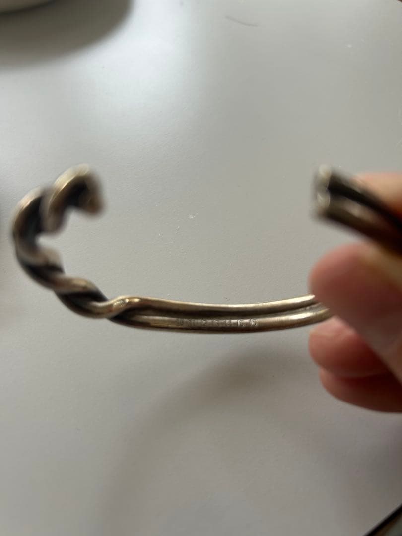 Masion Martin Margiela 100%シルバー ブレスレット