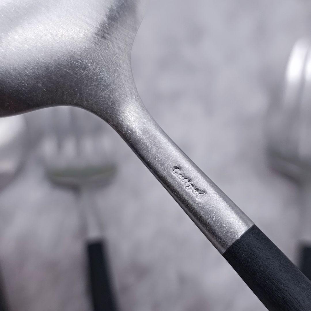 クチポール　カトラリー　ゴアシリーズ　スターターセット　ブラック　６点セット