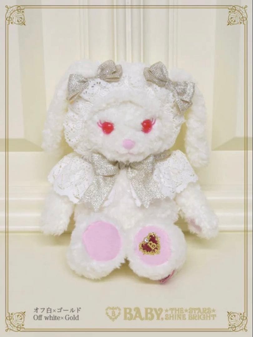 うさくみゃ ポシェット 白 ゴールド ロリータ ロリィタ