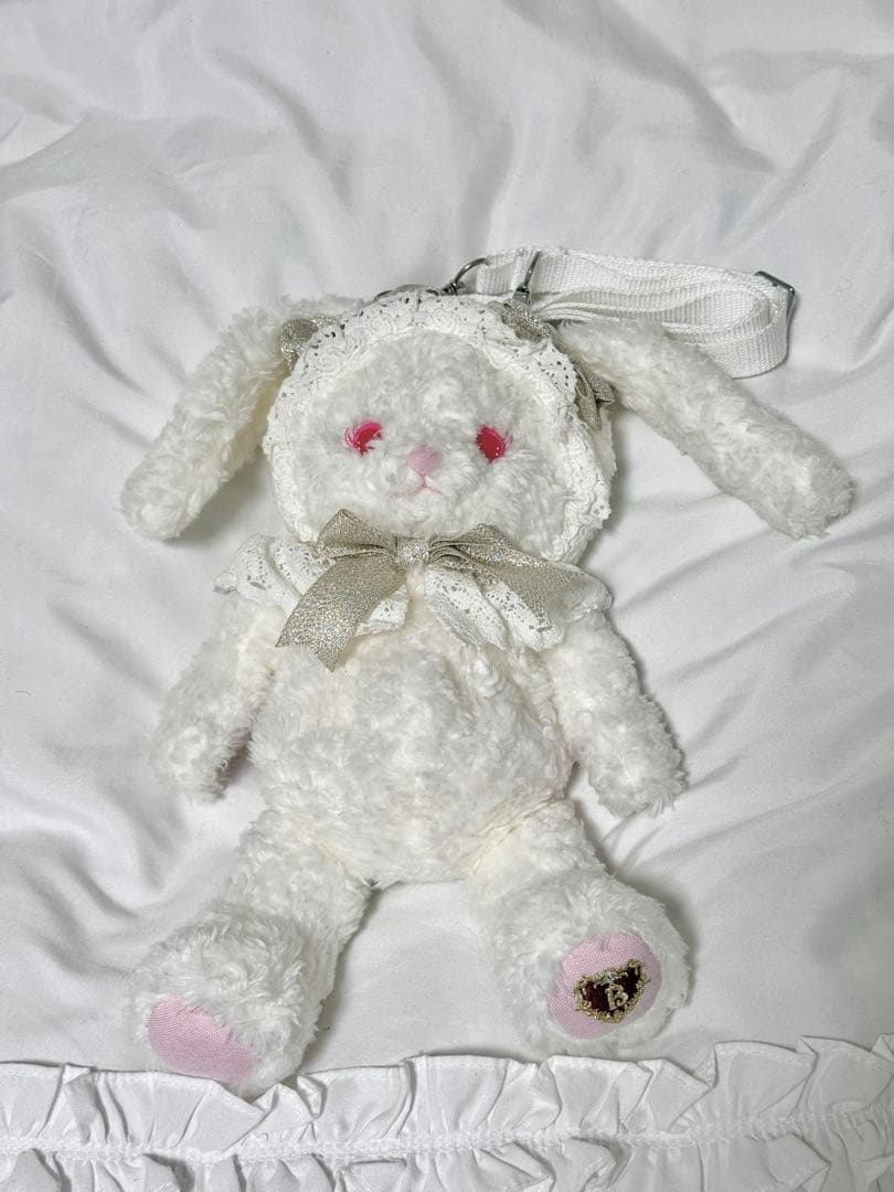 うさくみゃ ポシェット 白 ゴールド ロリータ ロリィタ