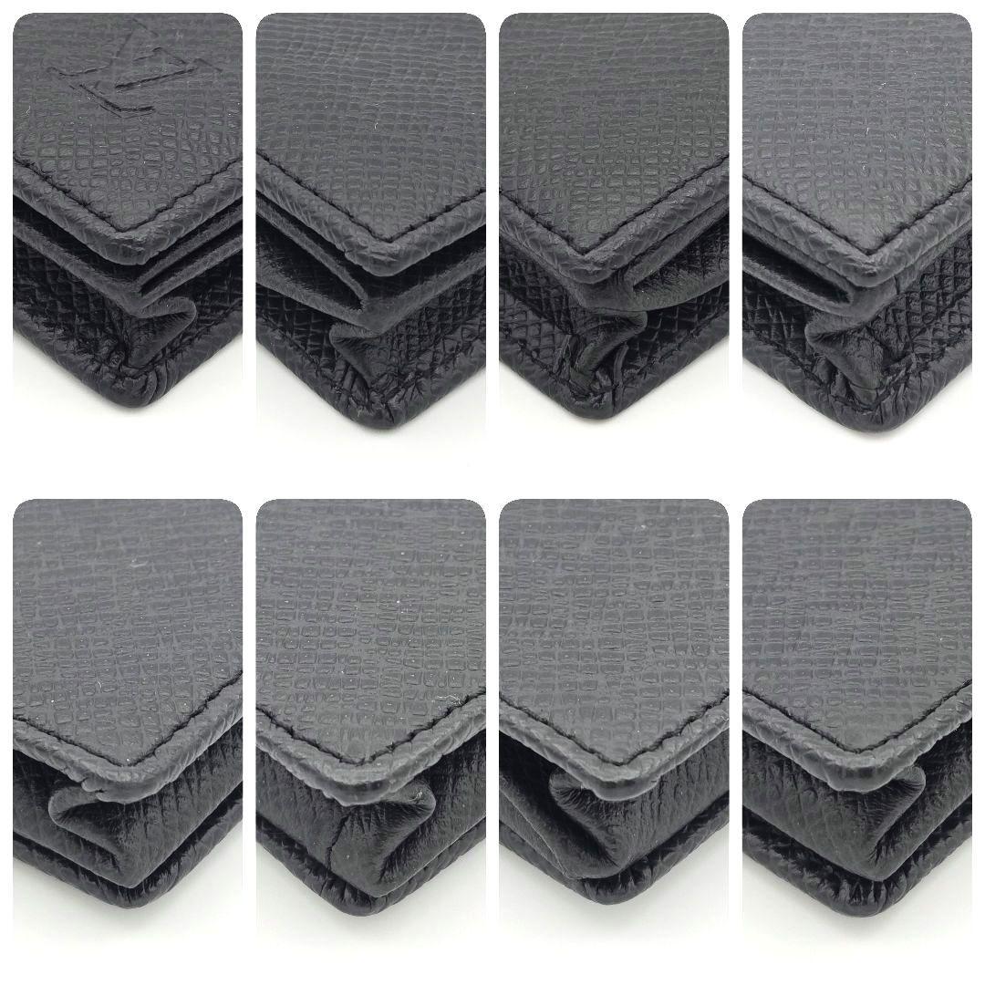 ルイヴィトン タイガ ポルトモネ ボワット 小銭入れ アルドワーズ 黒系