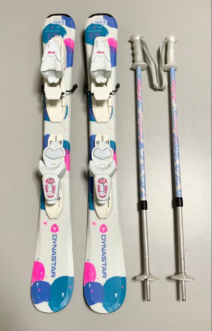 良品　ジュニアスキー 4点セット DYNASTAR 板80cm／靴19cm