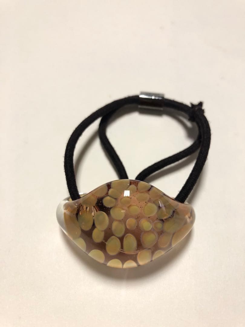 コレットマルーフ　グラスポニー　ライトイエロー　約4.5㎝　袋付き