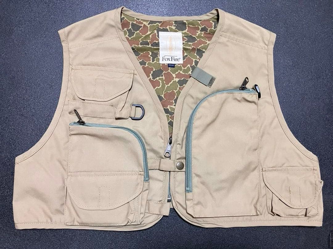 ティムコ Foxfire フォックスファイヤー フィッシングベスト ビンテージ