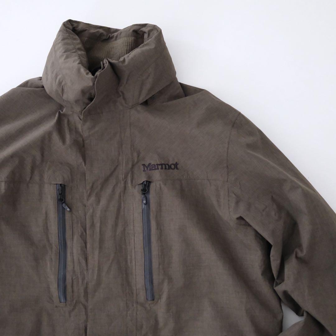 Marmot マーモット マウンテンパーカー カーキ L 古着 90s