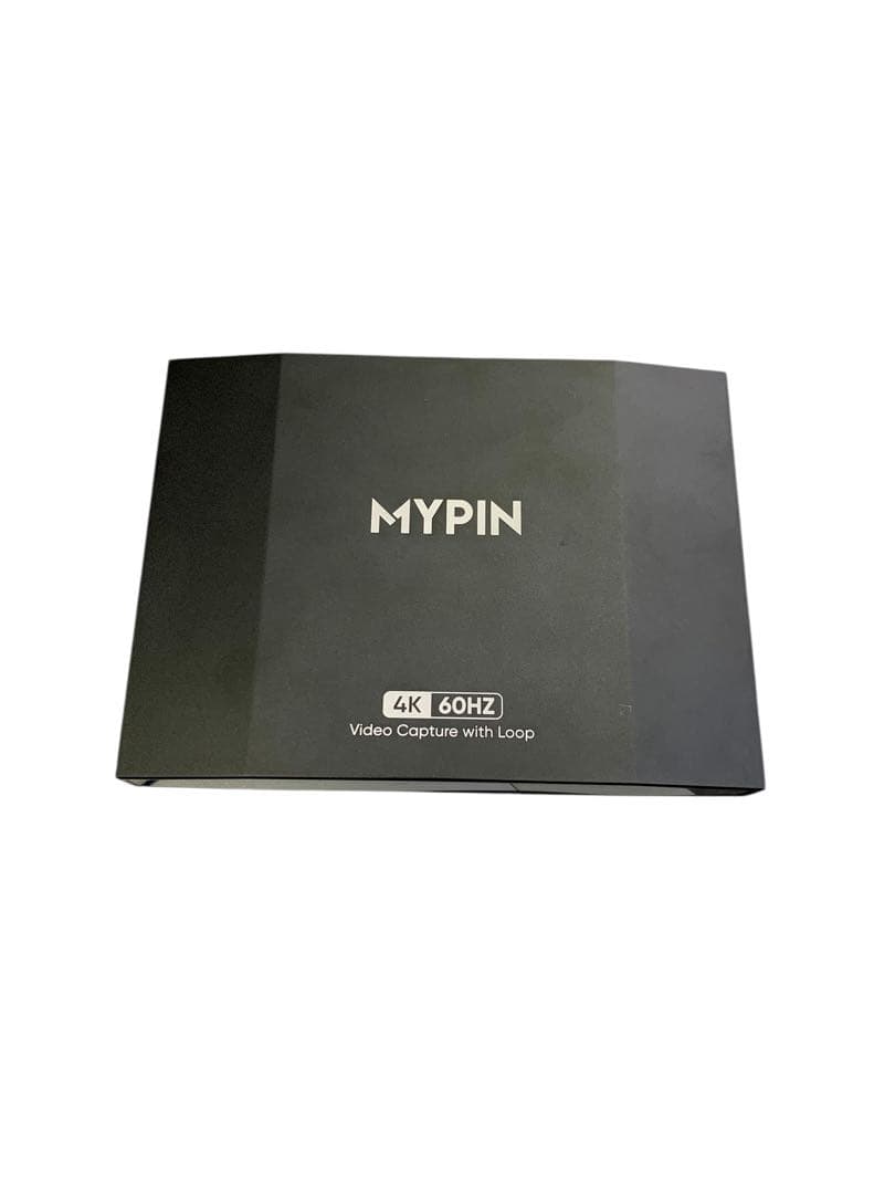 【開封済・未使用】MYPIN 4K 60fps HDMI ビデオゲームキャプチャ