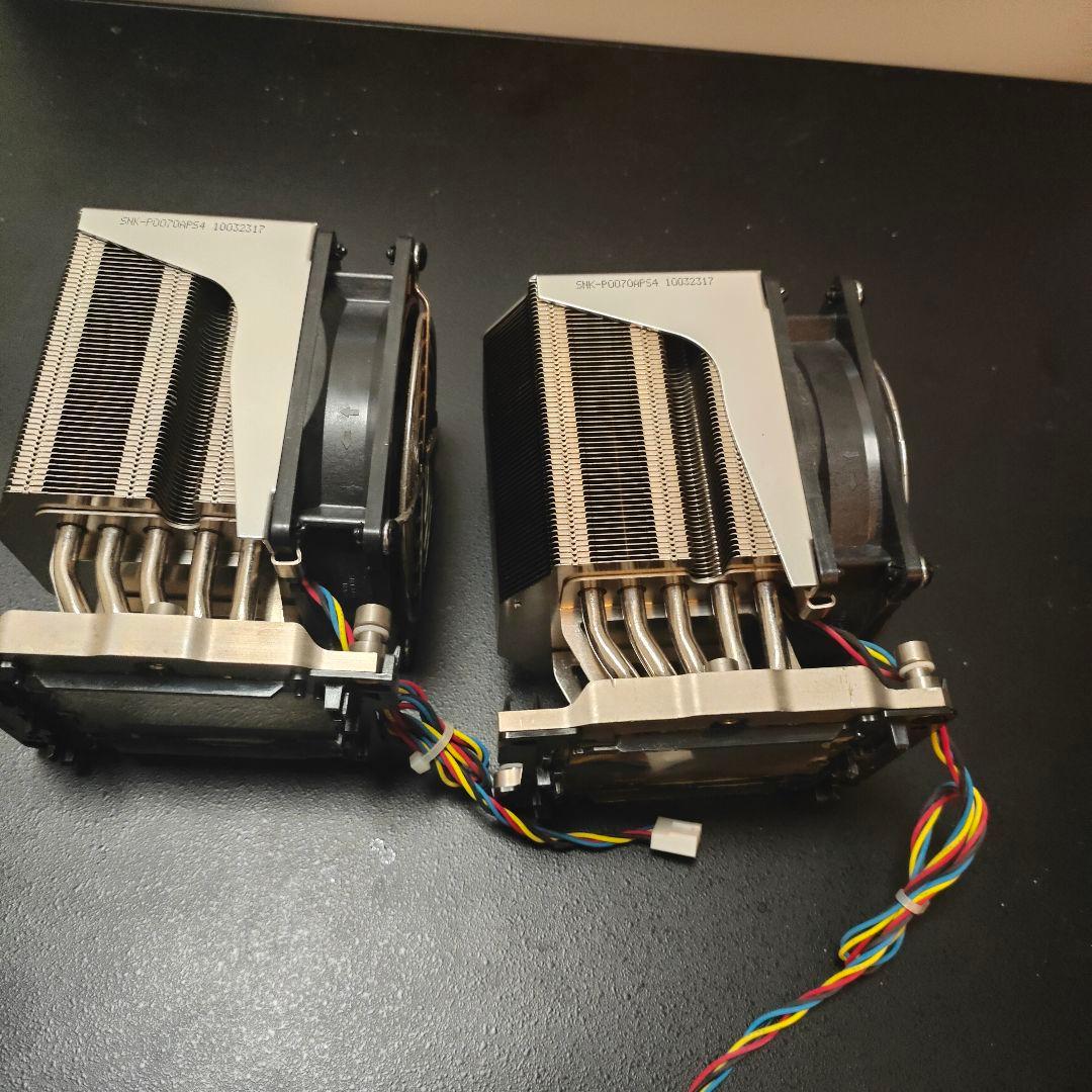 CPUクーラー LGA3647 SNK-P007OAPS4 2つセット