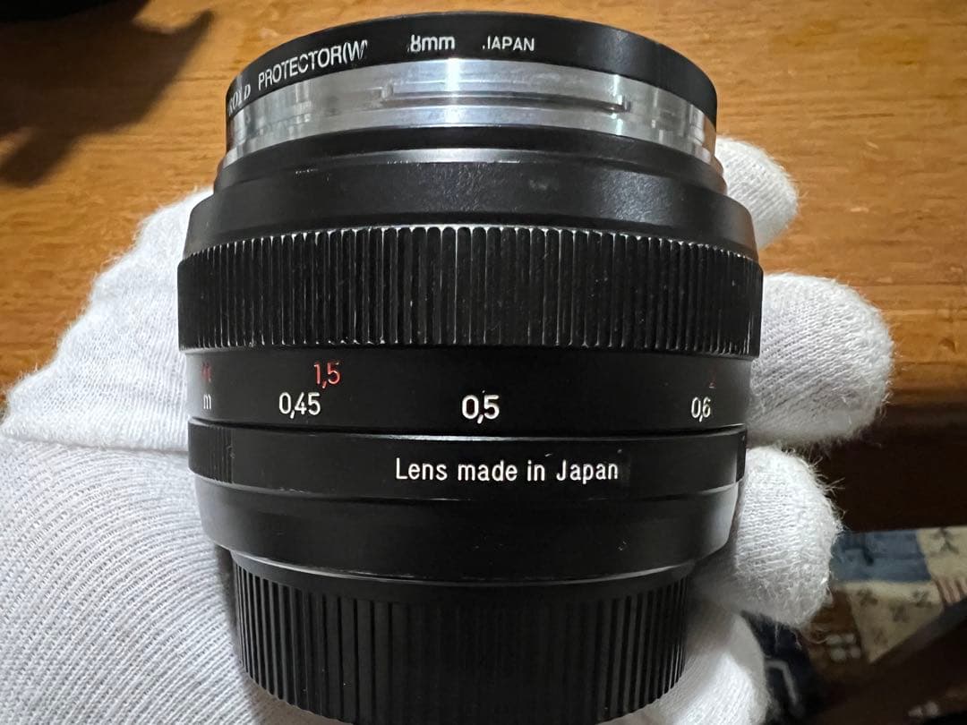 キヤノン(EF)用Carl Zeiss Planar 1.4/50 ZE レンズ