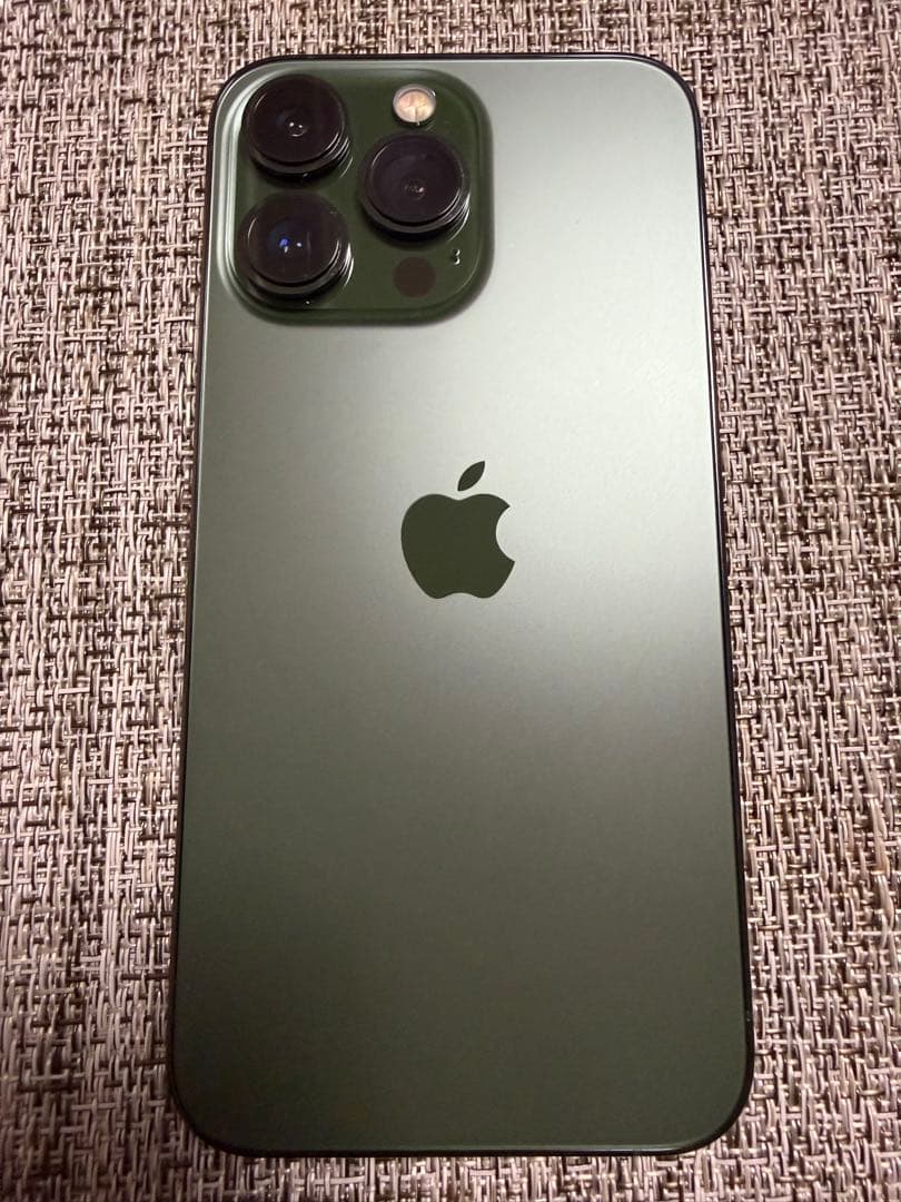 美品　100% iPhone13pro 256GB アルパイングリーン