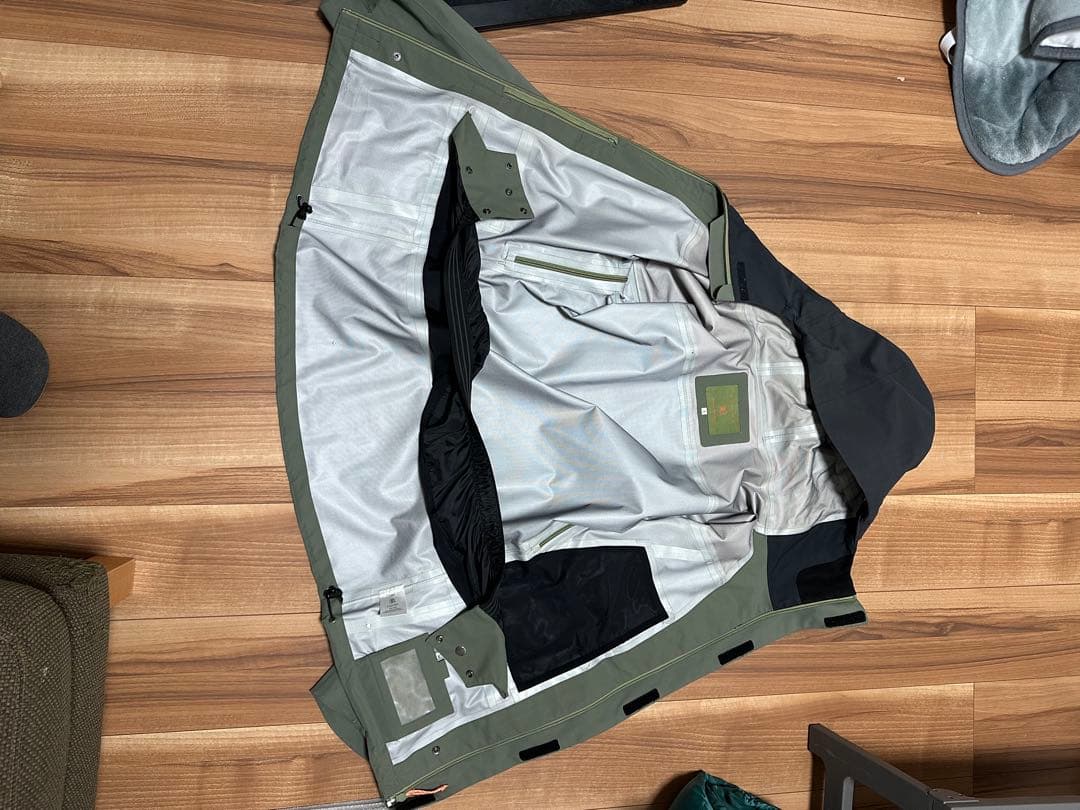 スノーボード Unfudge outerwear jaket bibpants set S