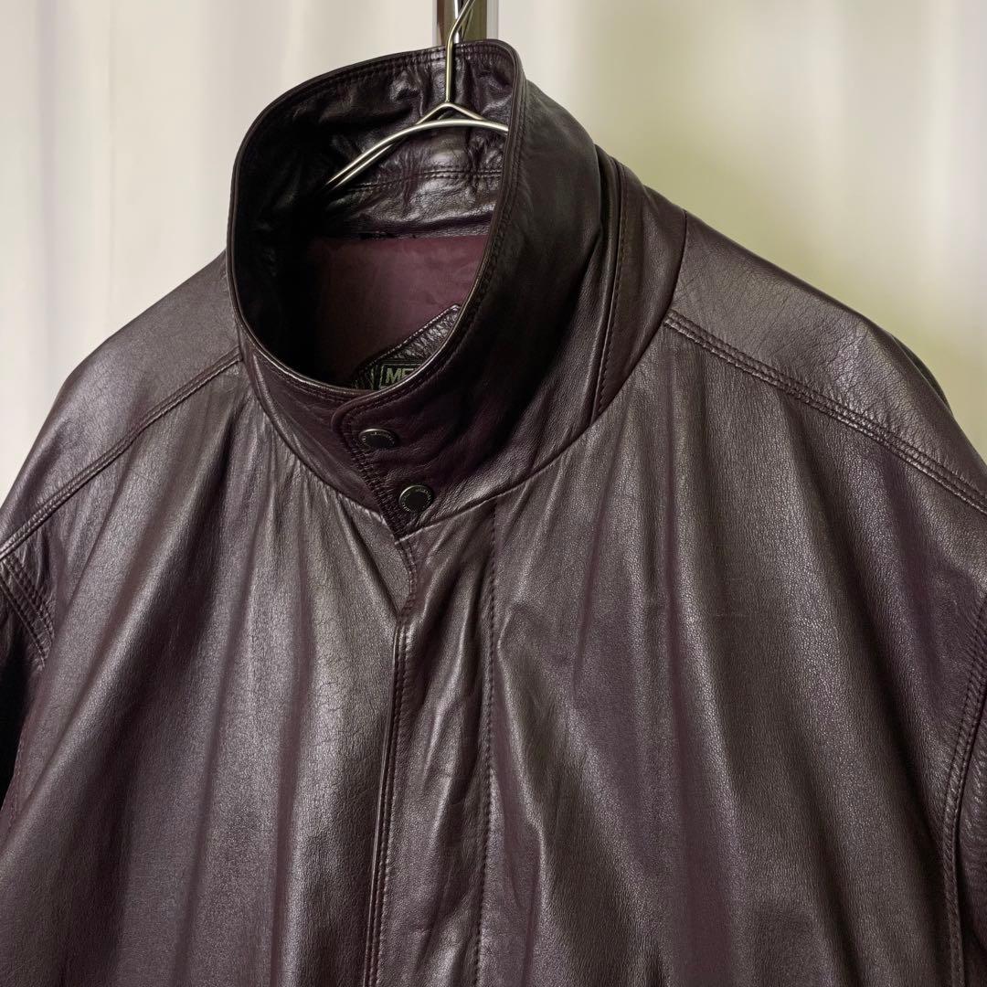 タ*ウ様 80s MEMBERS ONLY レザー ジャケット XXL ビッグサ