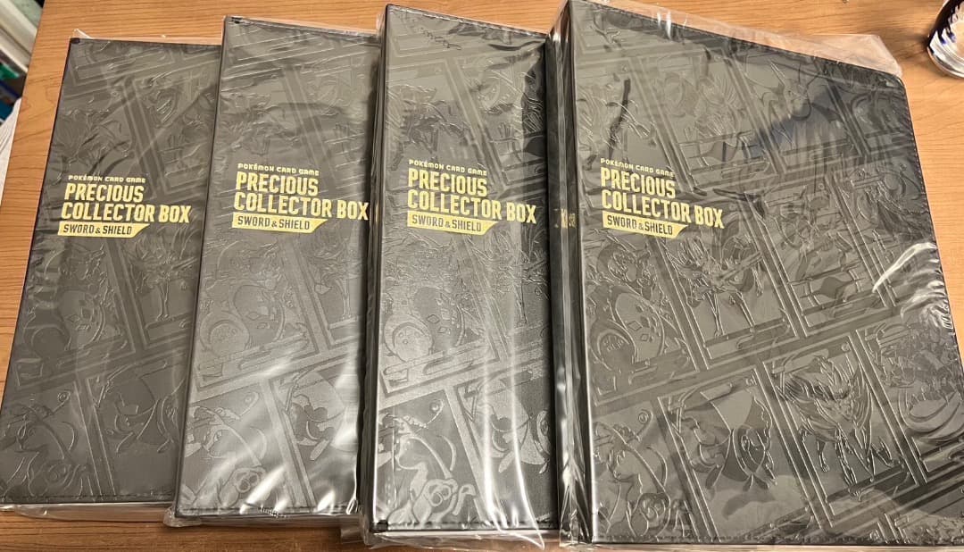 4 ポケモンカード プレシャスコレクターボックス コレクションファイル