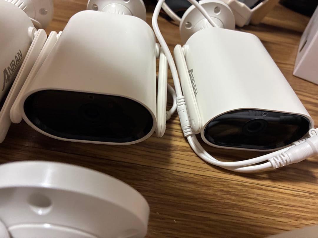 新品ANRAN防犯カメラ無線ダブルアンテナ型8チャンネルセットHDD無し