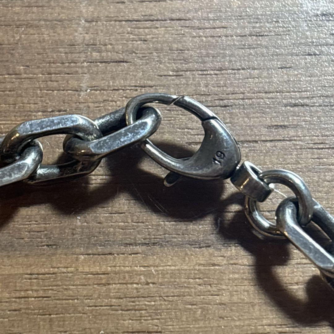 正規品　GUCCI　インターロッキング　ブレスレット　19号