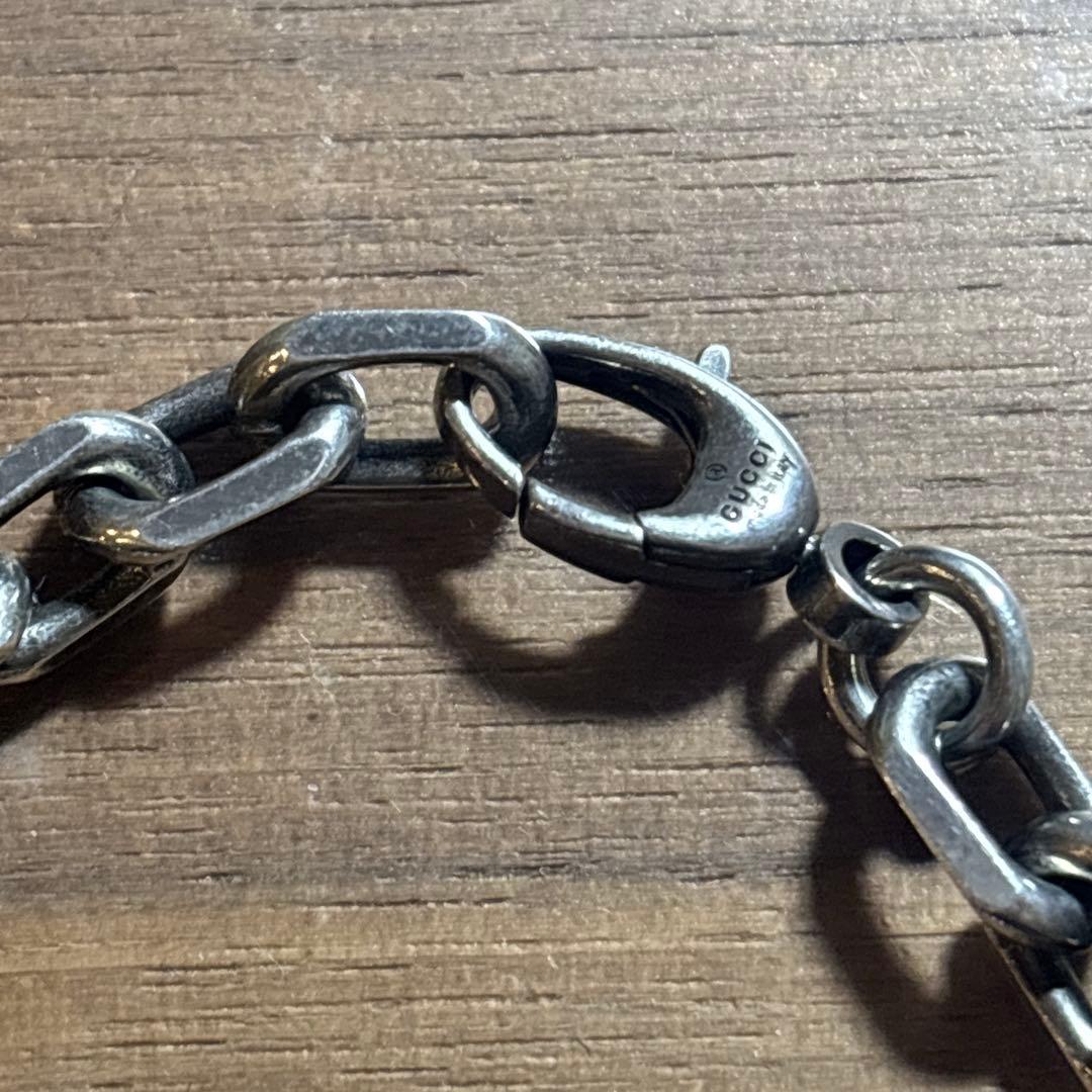 正規品　GUCCI　インターロッキング　ブレスレット　19号
