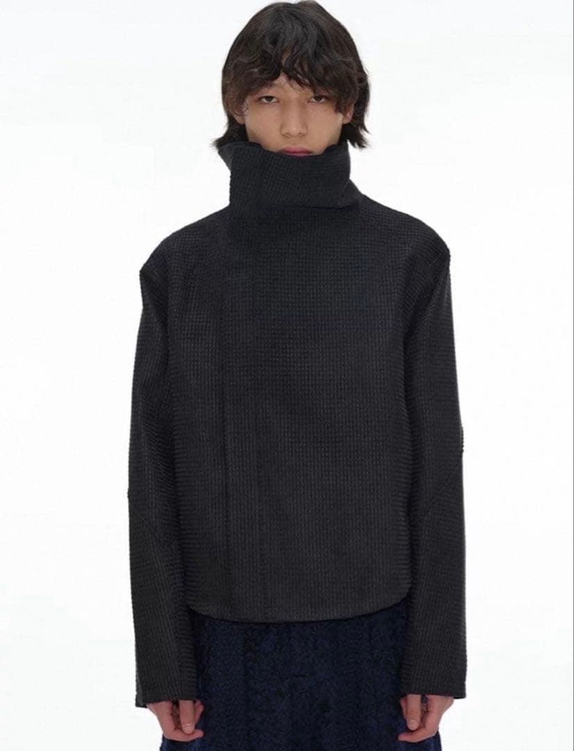 ジャケット・アウター JCAESAR Asymmetric Zipper Short Jacket