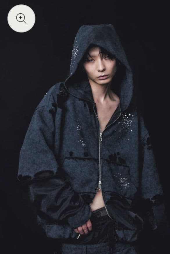 トップス Meteor Crush Hoodie(Black) neith.