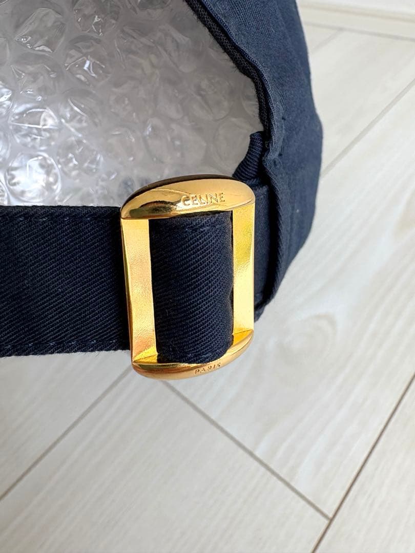 セリーヌ　キャップ　M 紺　ベースボール　男女 正規品