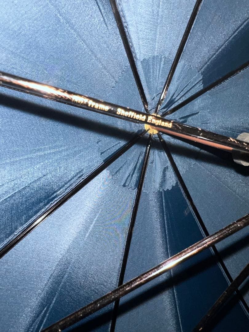 【最終価格】【T.FOX & Co.LTD時代】フォックスアンブレラ長傘　濃紺