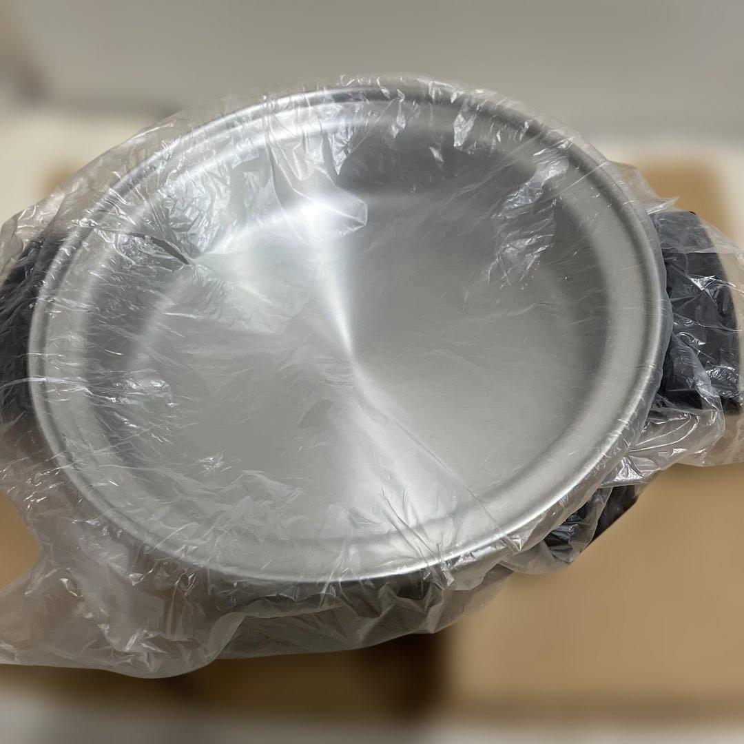 【未使用】Sun  ステンレススチール 電気フライパン