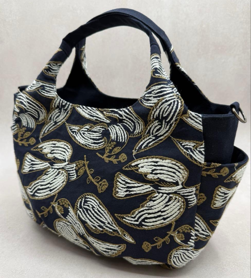 ミナペルホネン followingday ハンドメイドバッグ 1209Ⓑ