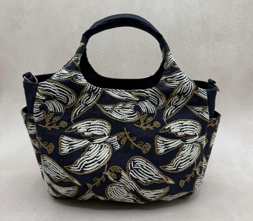 ミナペルホネン followingday ハンドメイドバッグ 1209Ⓑ