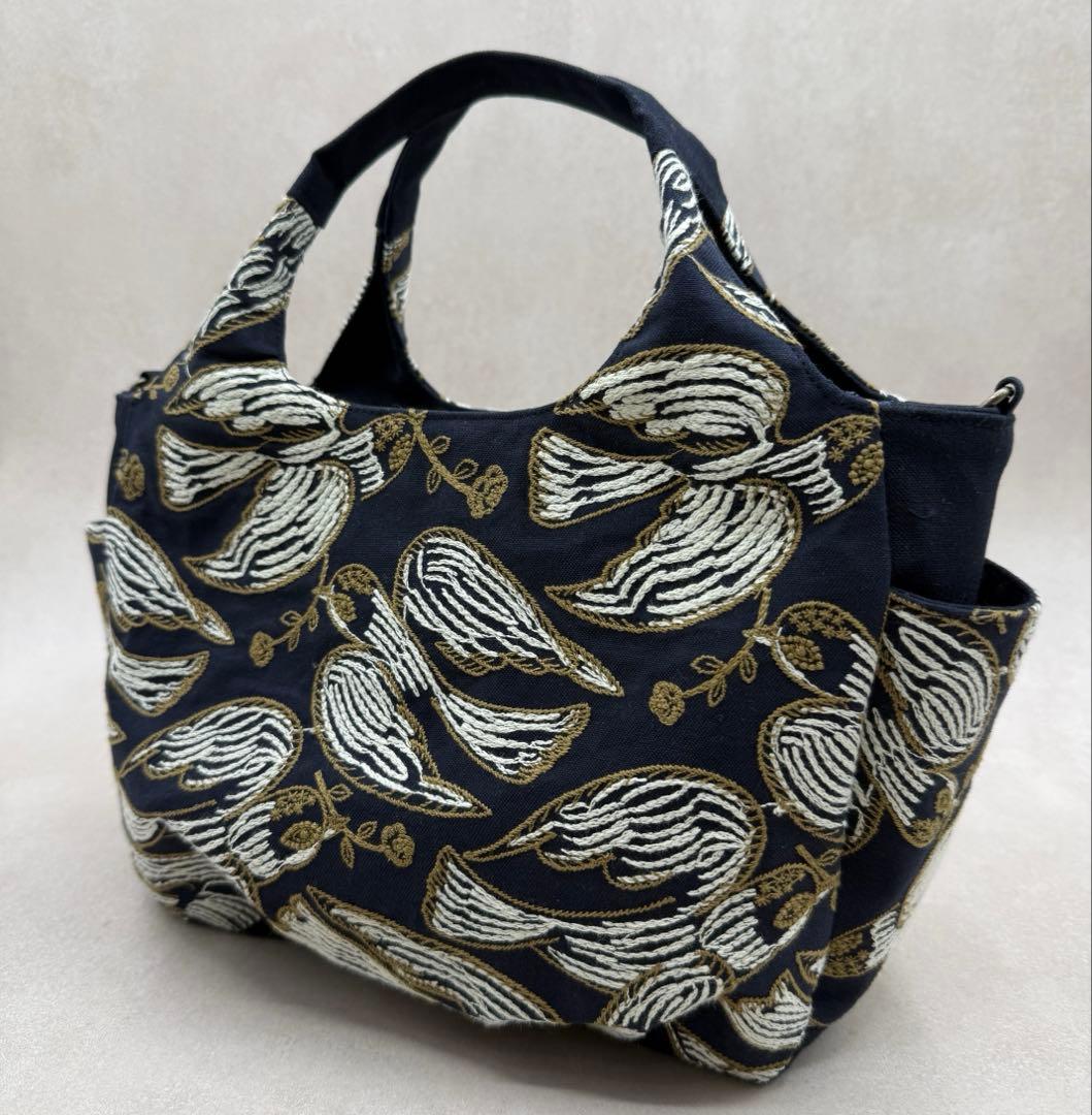 ミナペルホネン followingday ハンドメイドバッグ 1209Ⓑ