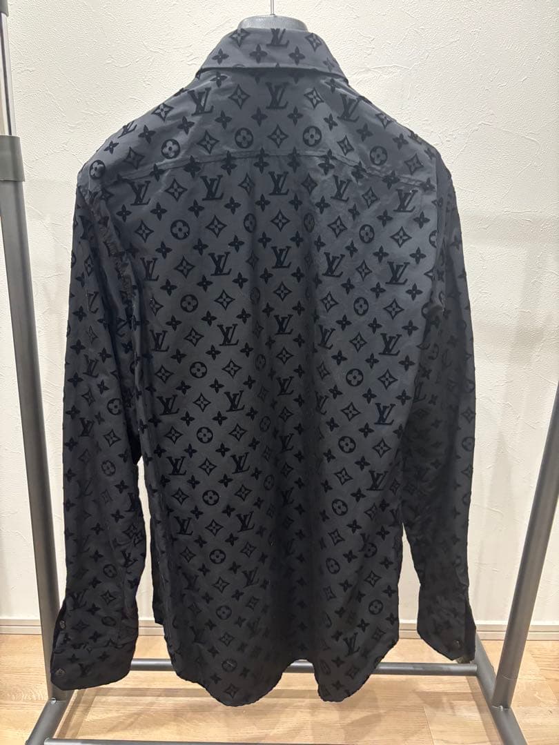 LOUIS VUITTON ミニ・モノグラム シルク イブニングシャツ