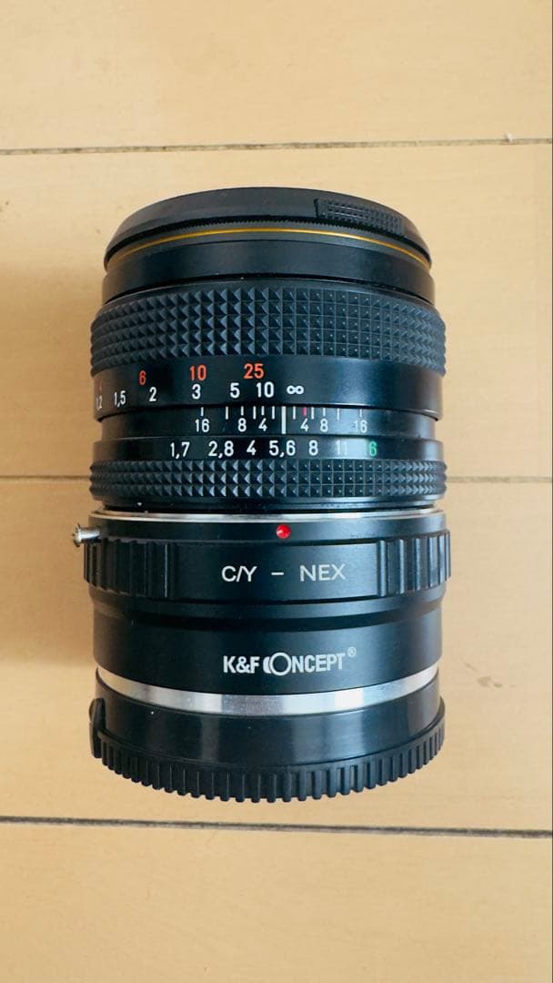 レンズ(単焦点) CONTAX Planar 50mm F1.7 T* MMJ
