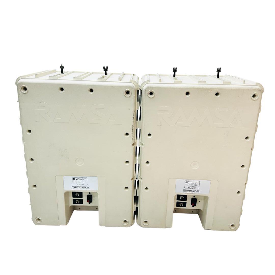 RAMSA ラムサ　コンパクト　ハイパワー　スピーカー　WS-A200 ペア