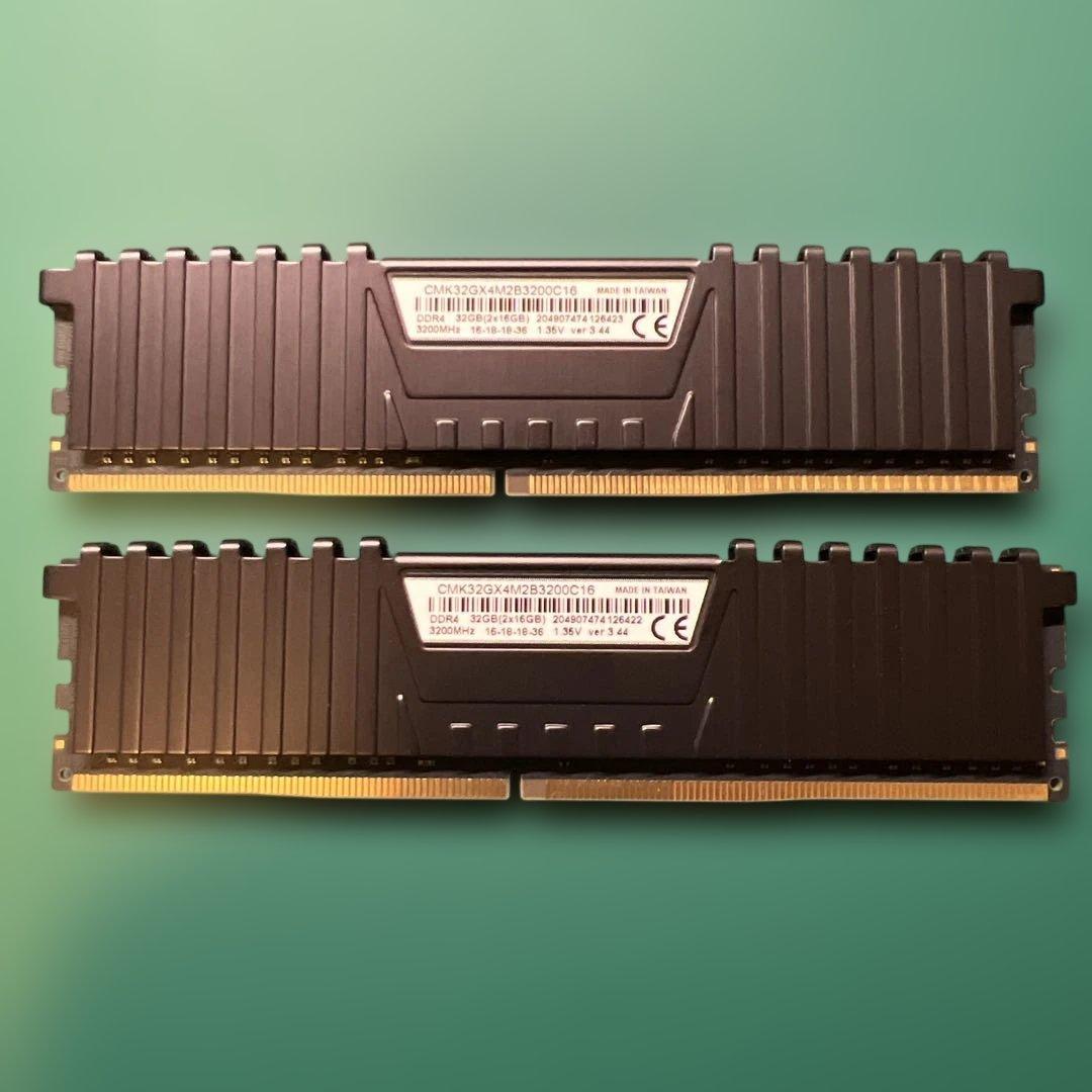 み*ぽ様 Vengeance LPX DDR4 16x2 32gb メモリー