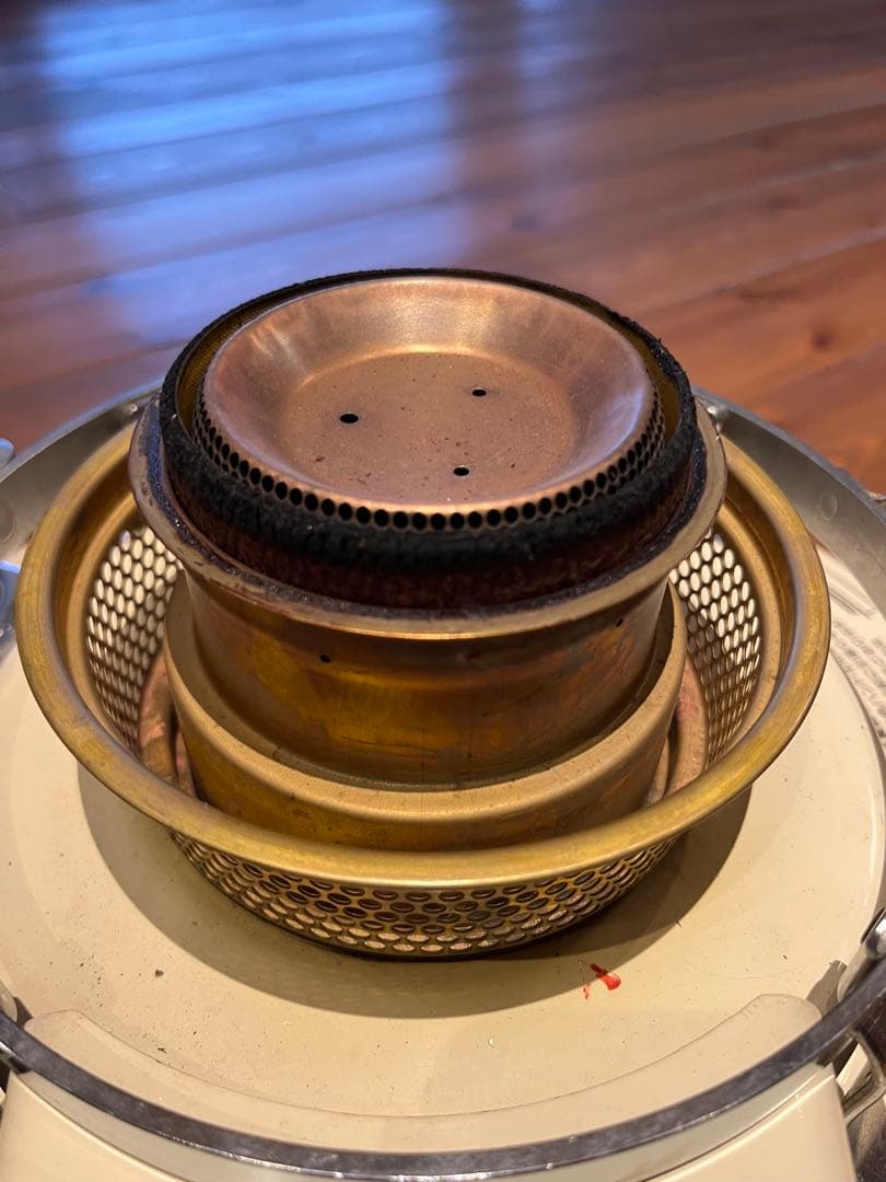 Aladdin アラジンストーブ ガラスチムニー　ブルーフレーム 39型