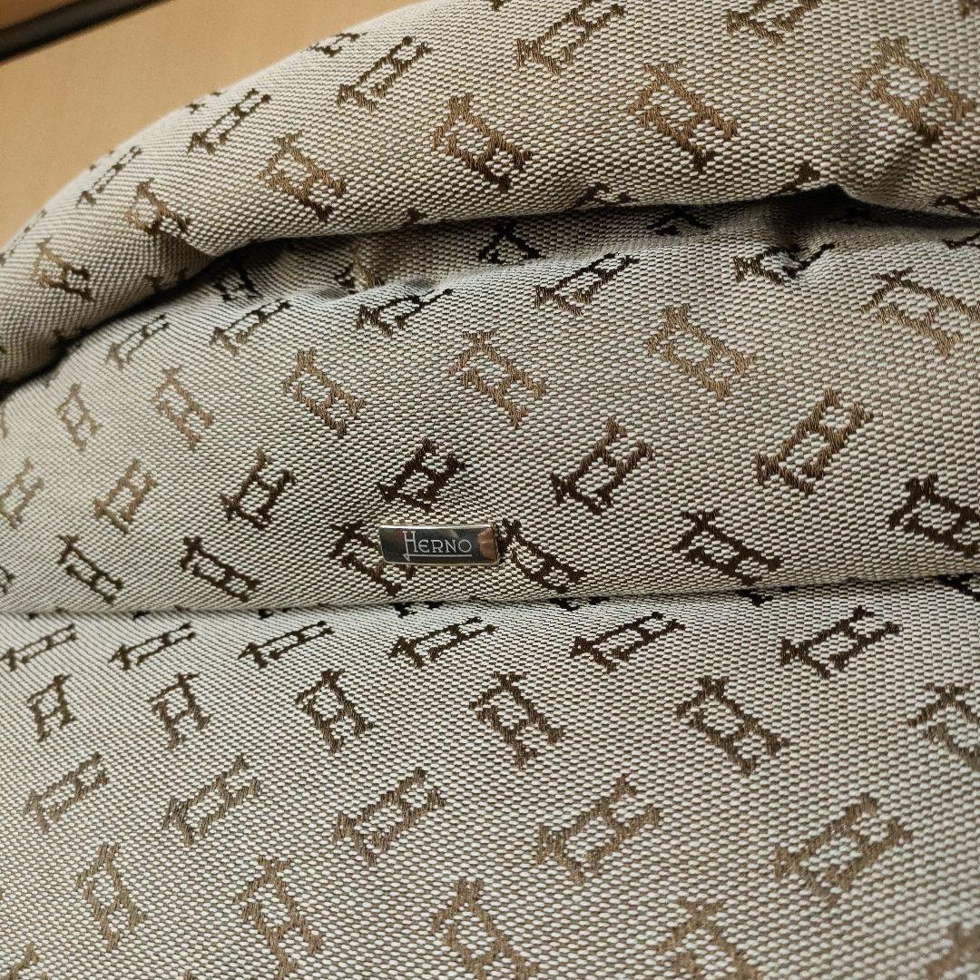 極美品✨HERNO ヘルノ Hモノグラム ダウンジャケット 44
