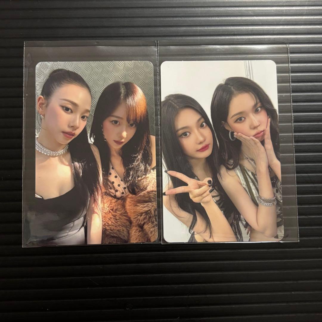 aespa A賞ユニットトレカ 大阪城ホール 全４種コンプセット+ステッカー