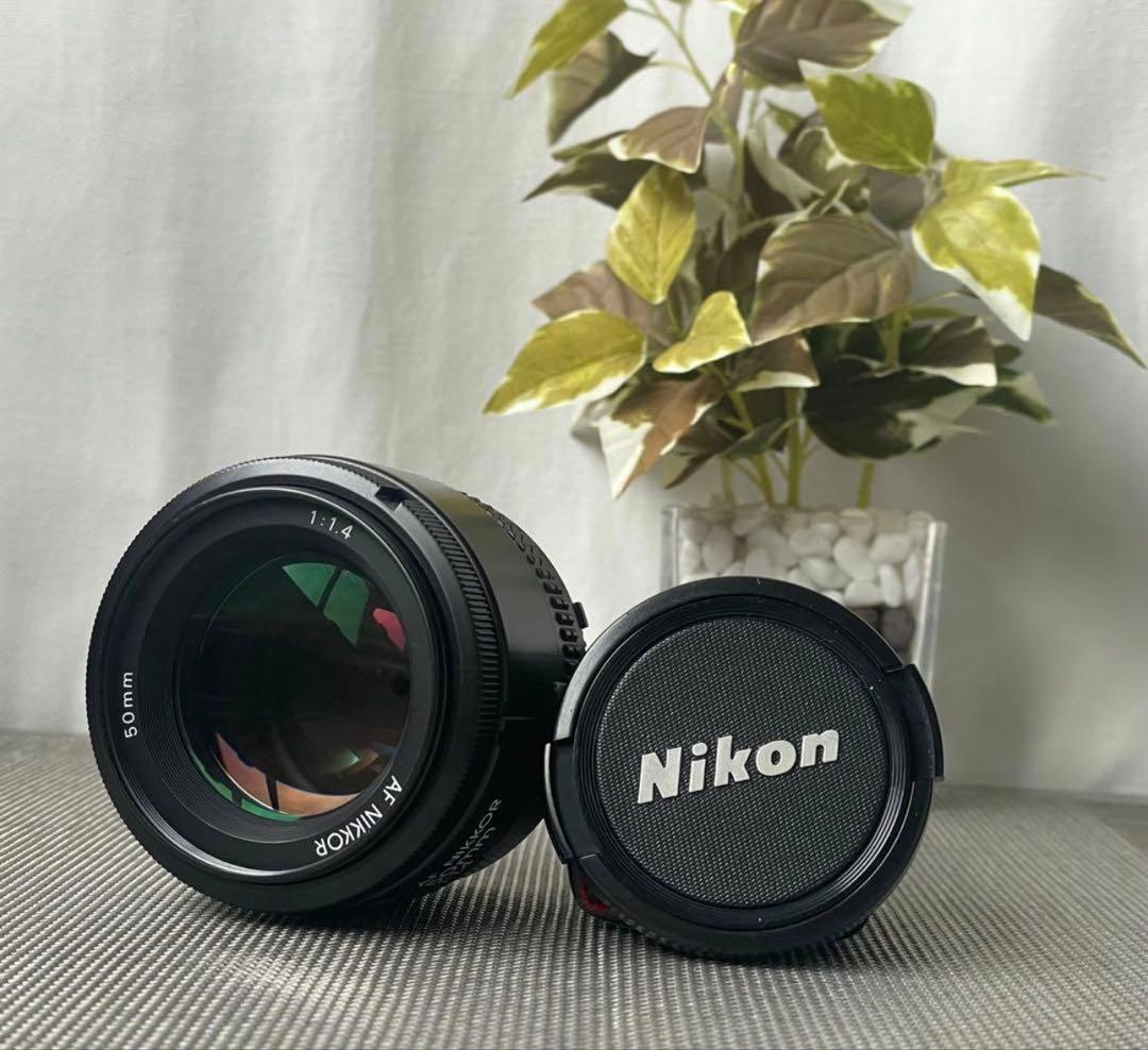 6638 Nikon ニコン AF NIKKOR 50mm f/1.4 レンズ