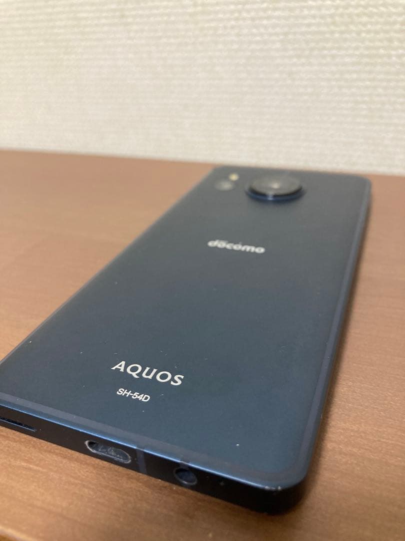 AQUOS sense8 コバルトブラック SIMフリー　電池良好　付属品あり