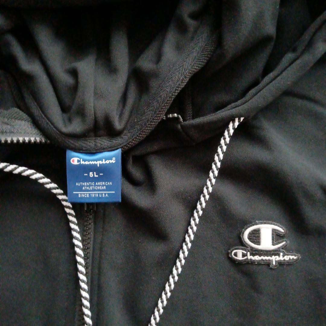 チャンピオン　セットアップスウェットパーカー　メンズ大きいサイズ5L