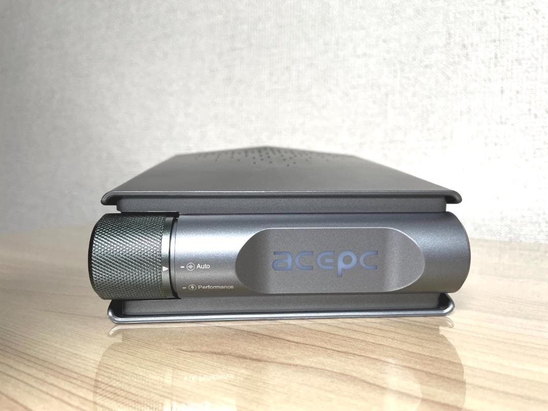 使用短め acepc POWERBOX MINI／Ryzen 7 5700U