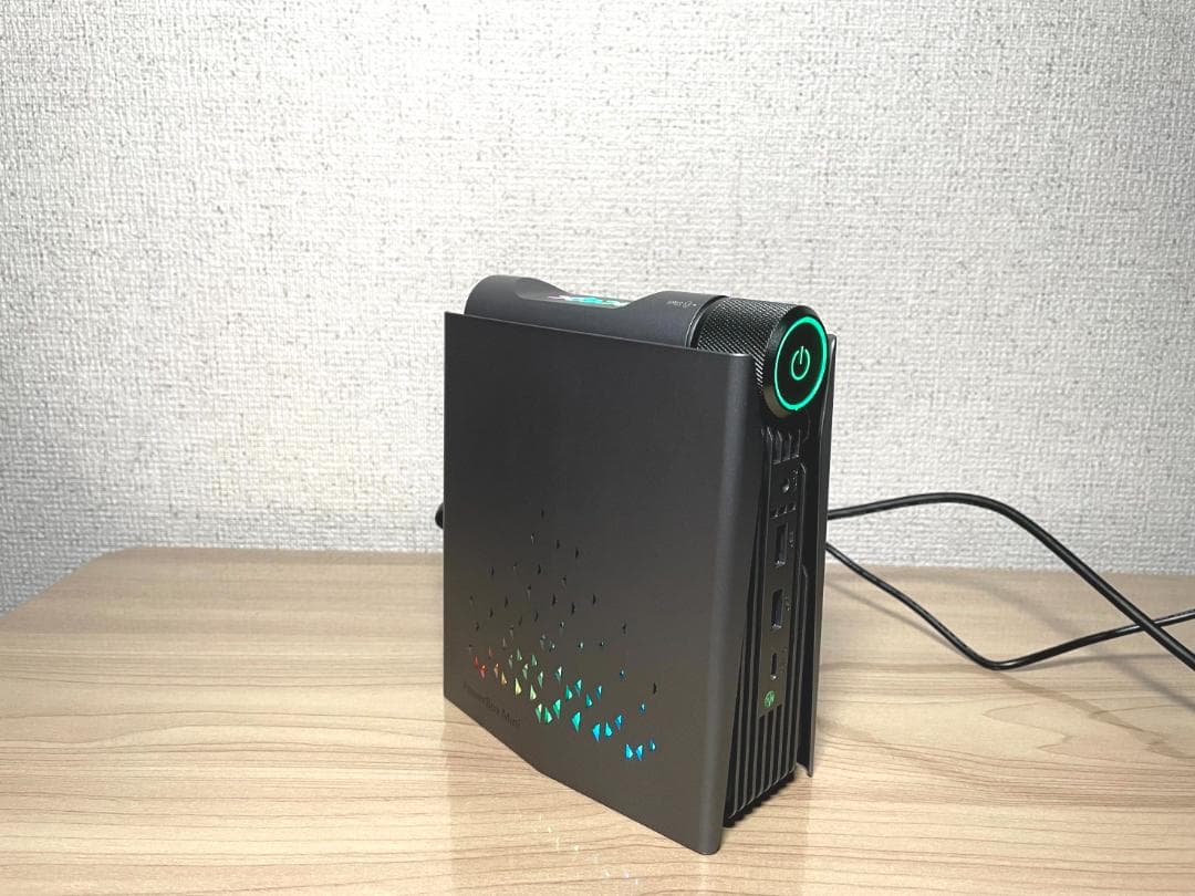 使用短め acepc POWERBOX MINI／Ryzen 7 5700U