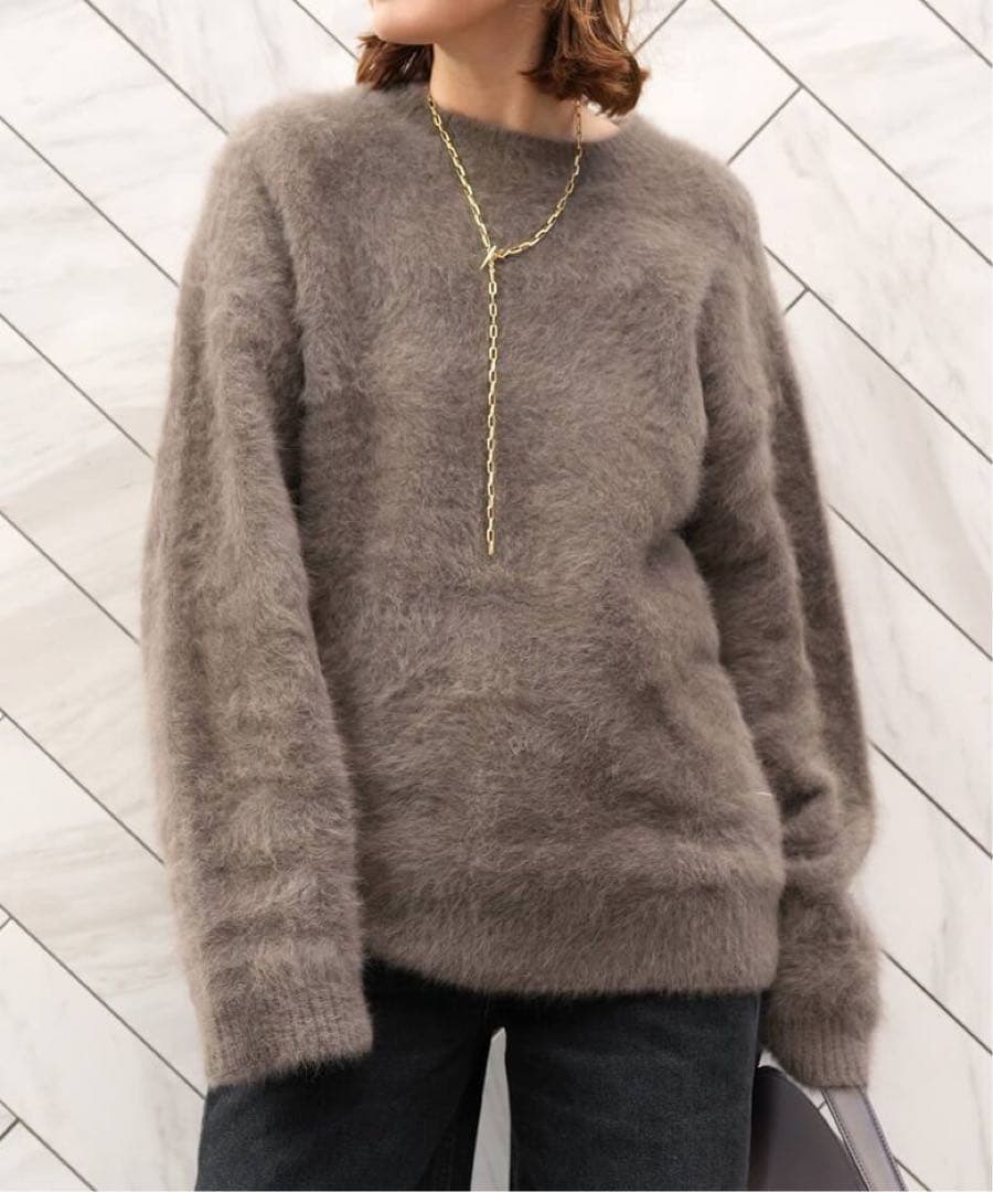 【25AW】Deuxieme Classe DUET セーター　ブラウン