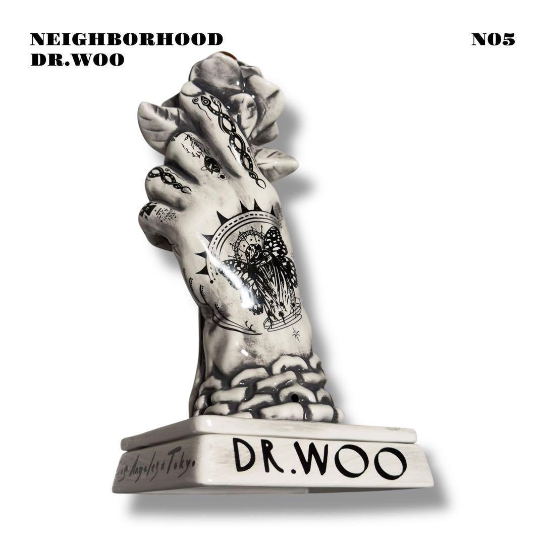 希少品！ NEIGHBORHOOD DR.WOO お香 ホワイト ブラック 白黒