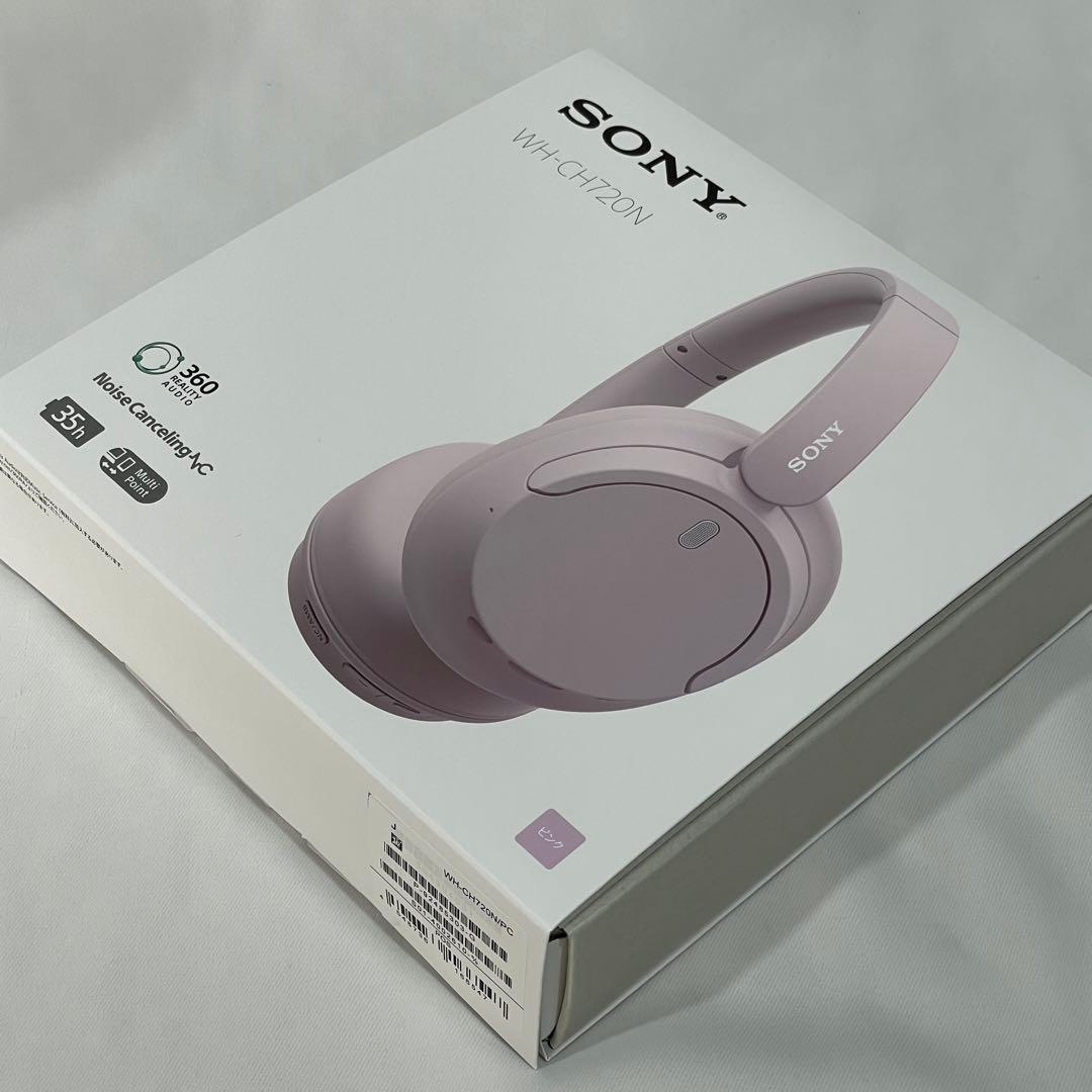 SONY ワイヤレスヘッドホン WH-CH720N ピンク 新品未使用