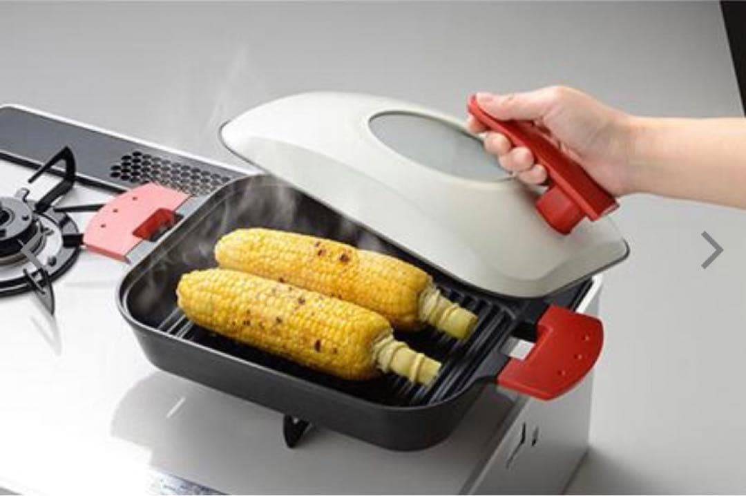 UCHICOOK スチームロースター　ガスコンロ直置きホットプレート