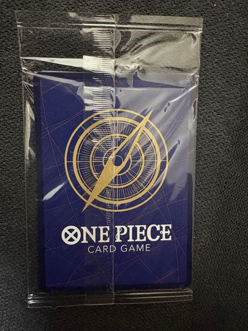 ルフィ　金文字　プロモ　未開封　希少プロモ　ワンピースカード