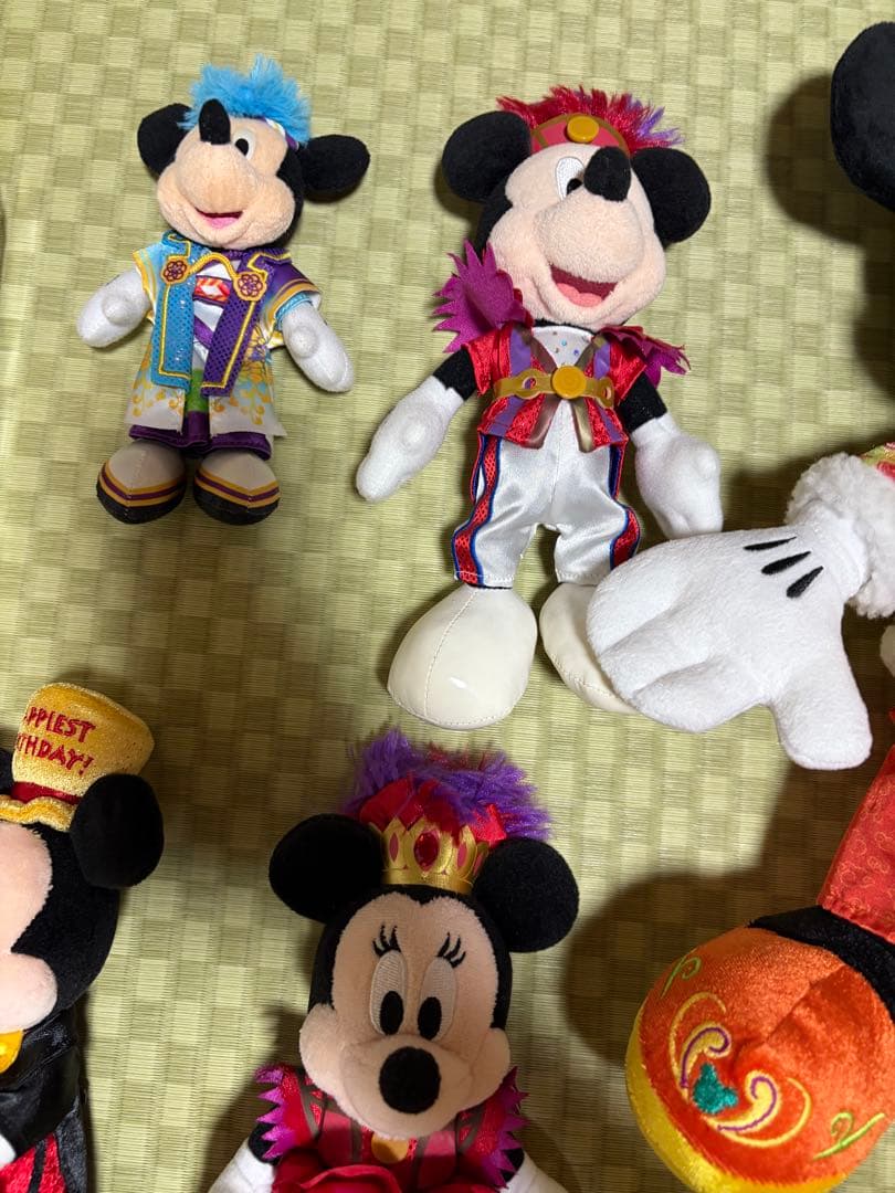 ディズニー　ミッキー　ミニー　ぬいぐるみ一式