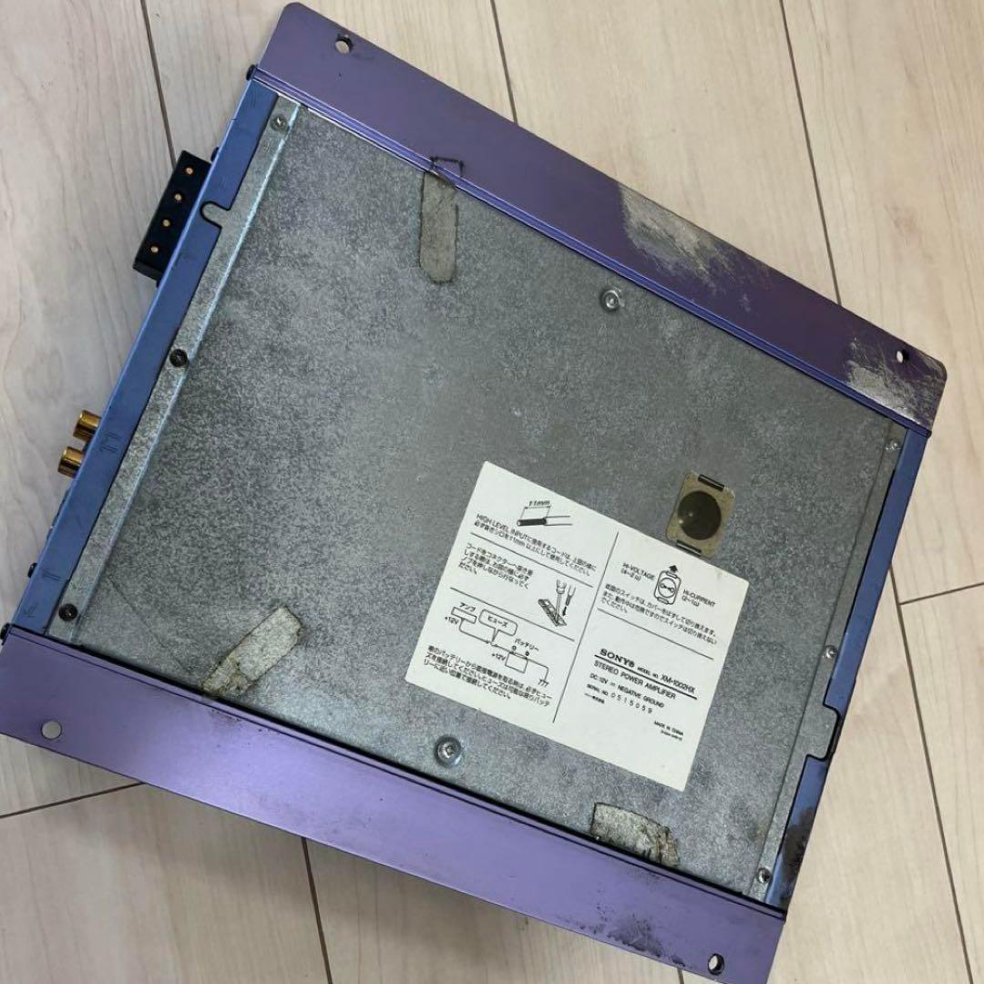 【美品】パワーアンプ SONY XM-1002HXソニー