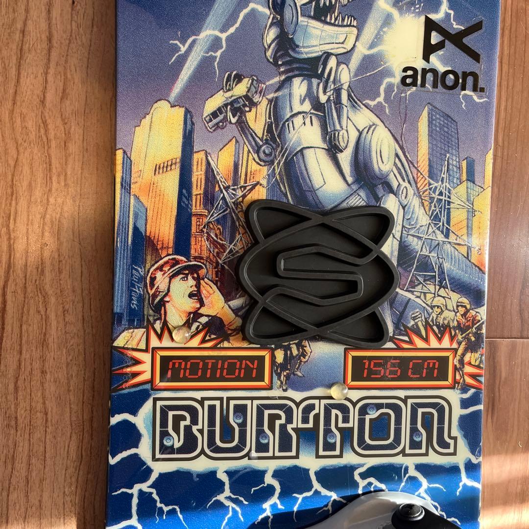 Burton motion156 cm スノーボードセット[送料無料オマケ付]